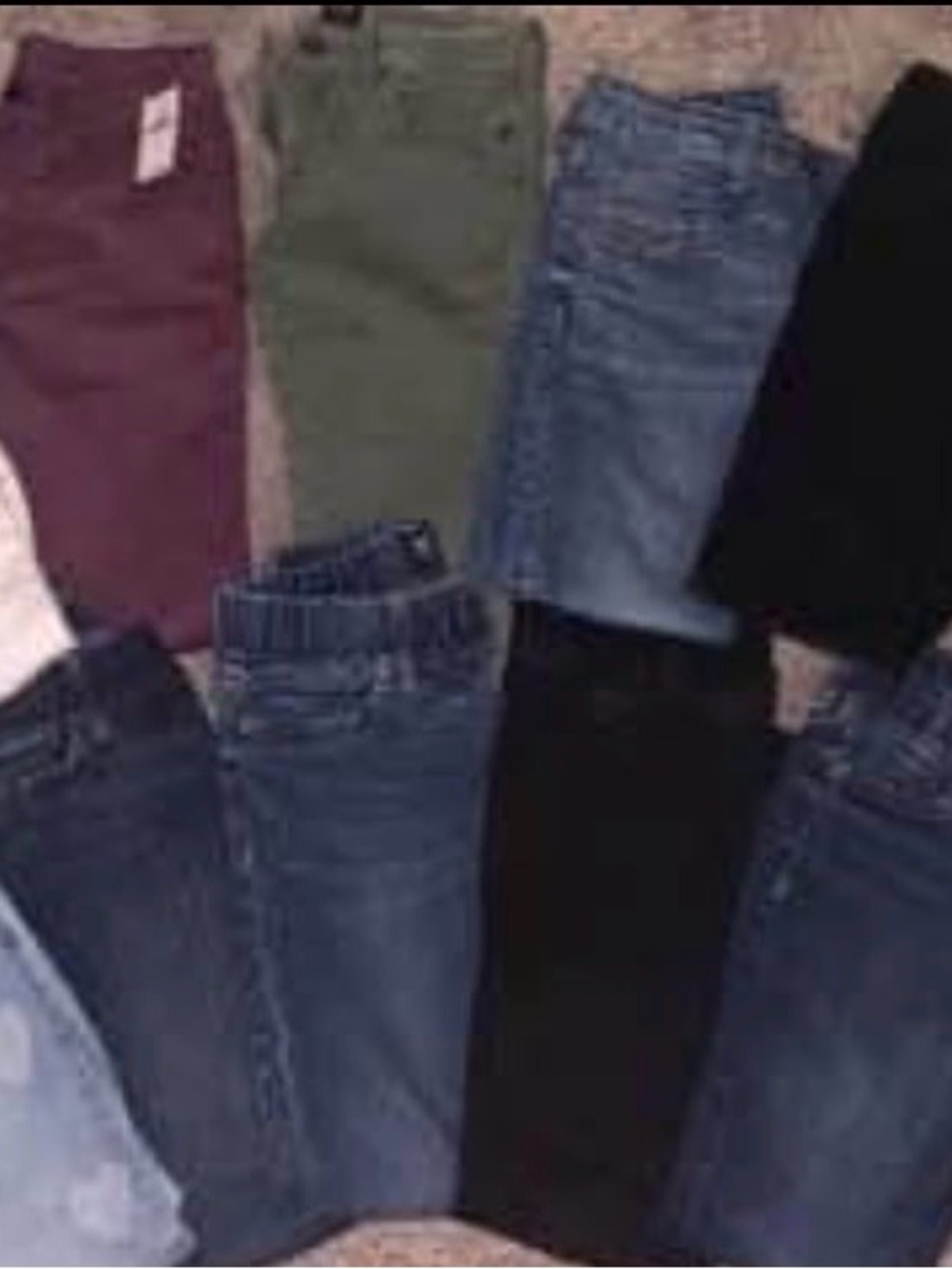 GAP Kids Jeans and Bottoms - Blue, Black, Green, Burgundy